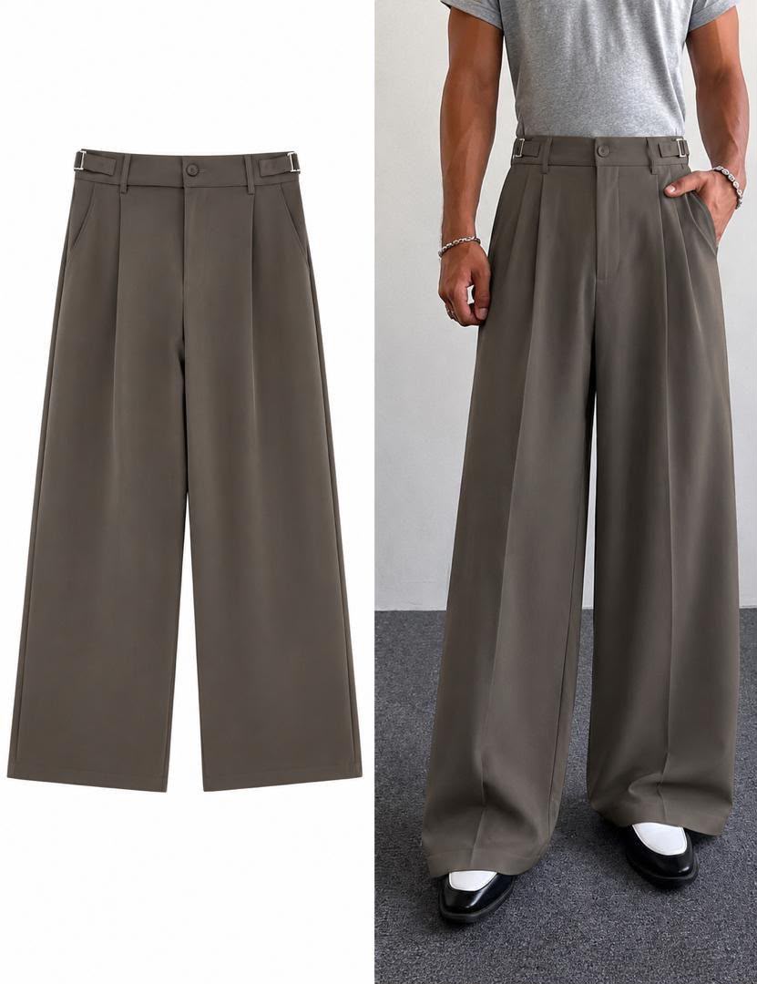 Wide-Leg Trousers