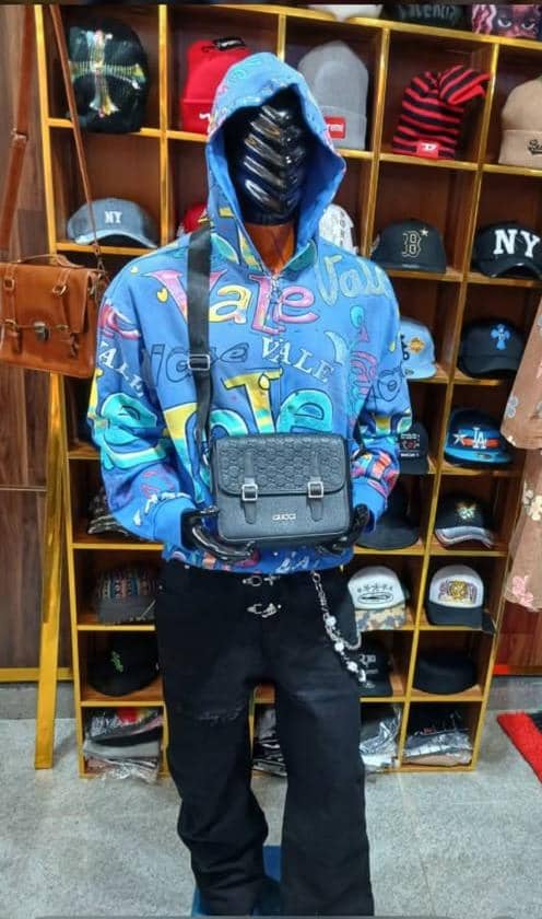 Statement graphic hoodie